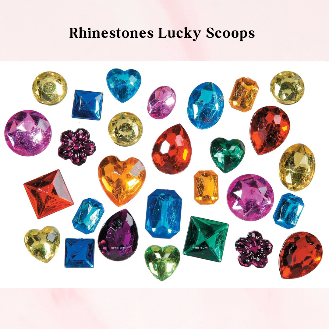 Rhinestones lucky scoops